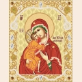 Схема для вышивания бисером МАРИЧКА "Феодоровская икона Божией Матери" 